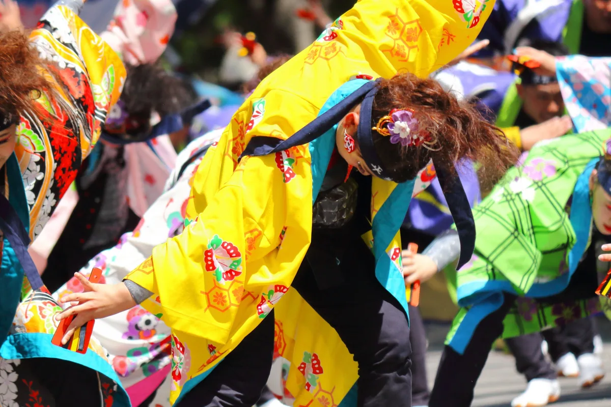 黒い祭り半纏の画像